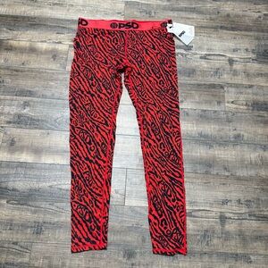 PSD Tripping Zebra Red Black Leggings Workout